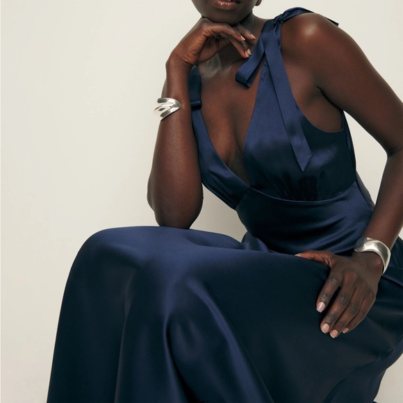 Reformation Pernille Silk Dress - Picture 5 of 5